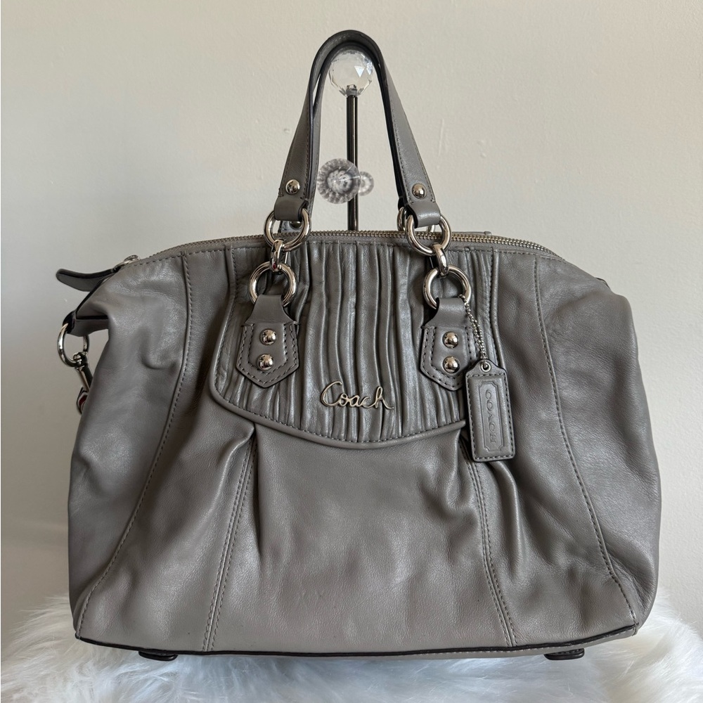 Coach leather bag